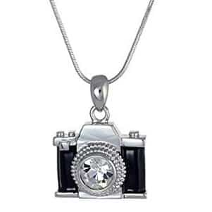 Camera Pendant Necklace