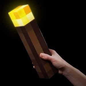Minecraft Light-Up Wall Torch