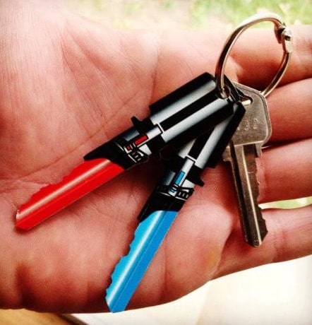 Saber Shaped Space Keys