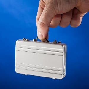 Briefcase card Holder