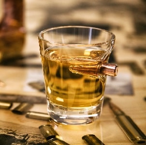 Bullet Shot Glass