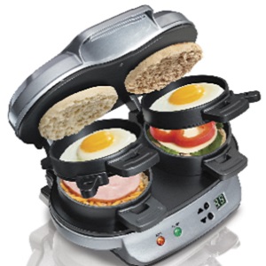 Dual Breakfast Sandwich Maker