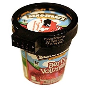 Ice cream lock