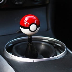 Pokemon Pokeball Round Shift Knob