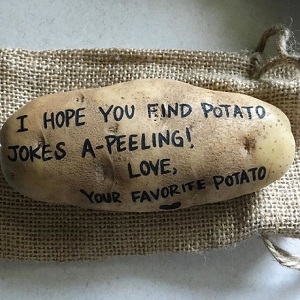 Potato Message Parcel