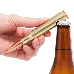 Real Bullet Bottle Opener - unique alcohol gifts