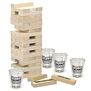 Wooden Stacking Drinking Game