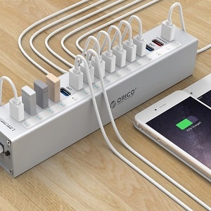 13 Port Aluminum USB 3.0 HUB