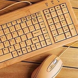 Bamboo Keyboard & Mouse