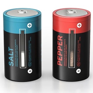Battery salt & pepper set