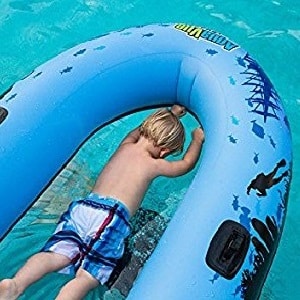 Clear Bottom Inflatable Raft