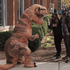 Jurassic World T-Rex Inflatable Costume