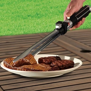 Lightsaber BBQ Tongs