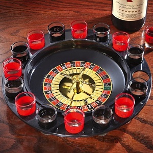 Shot Glass Roulette Drinking Game