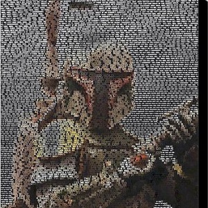 Star Wars Boba Fett Quotes Mosaic