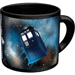 Disappearing TARDIS Coffee Mug