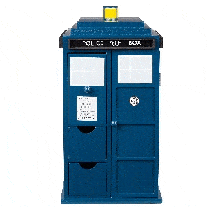 Doctor Who Tardis Wooden Jewelry Box