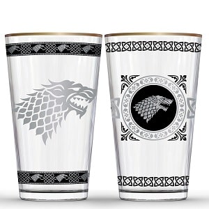 Game of Thrones Pub Glass Stark Set