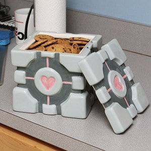 Portal 2 Cube Cookie Jar