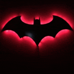 Bat LED Wall Light