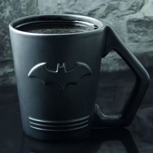batman logo mug