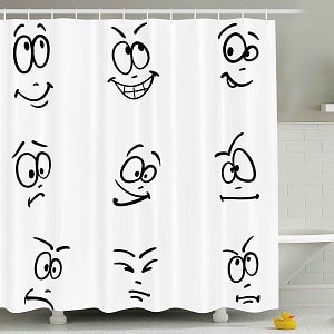 Humor Decor Shower Curtain