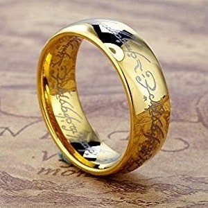 Lord of the Rings Tungsten Ring