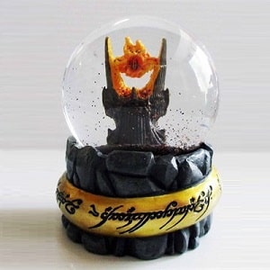 Sauron Snow Globe