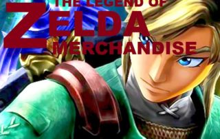 The legend of zelda merchandise