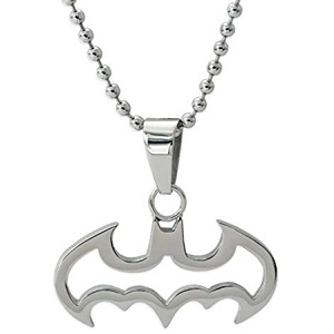Batman Logo Pendant Necklace