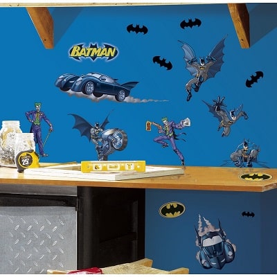 Batman Peel Stick Wall Decals