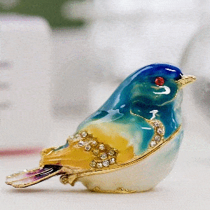 Bird Trinket Jewelry Holder