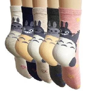 Cartoon Animal Crew Socks