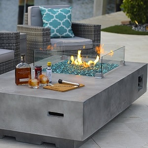 Concrete Fire Pit Table