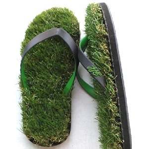 Grass Flip Flops