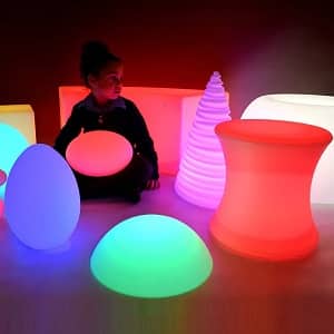 Light up furniture