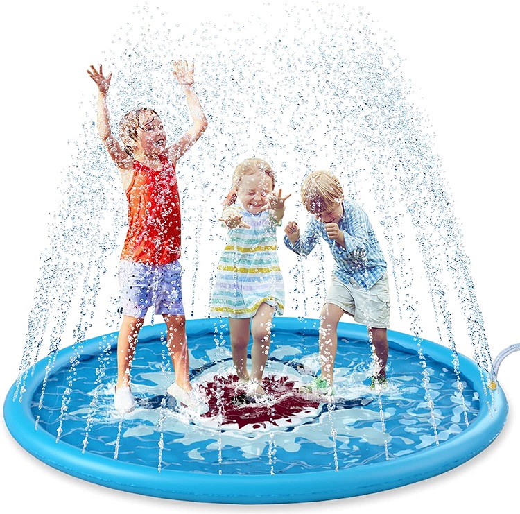 Splash sprinkler water pad toy