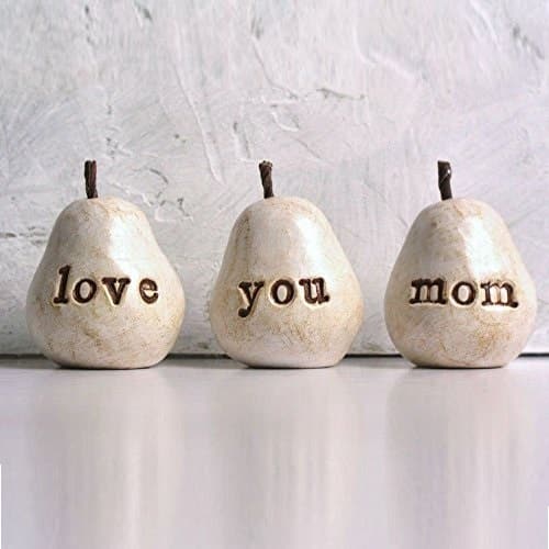 Gift for Mom, Love You Mom Pears, Mother's Day gift, Perfect Present for Mothers