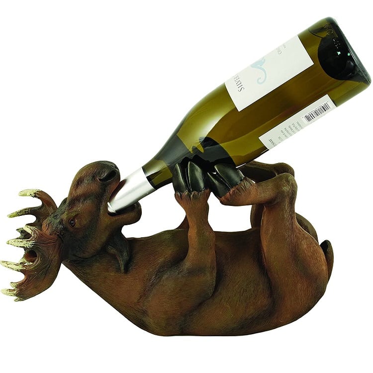 moose wine holder