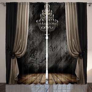 Ballroom Crystal Curtains