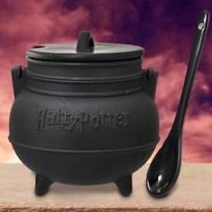 Cauldron Soup Mug with Spoon