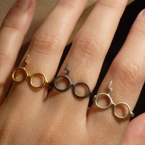 Harry Potter Glasses Rings