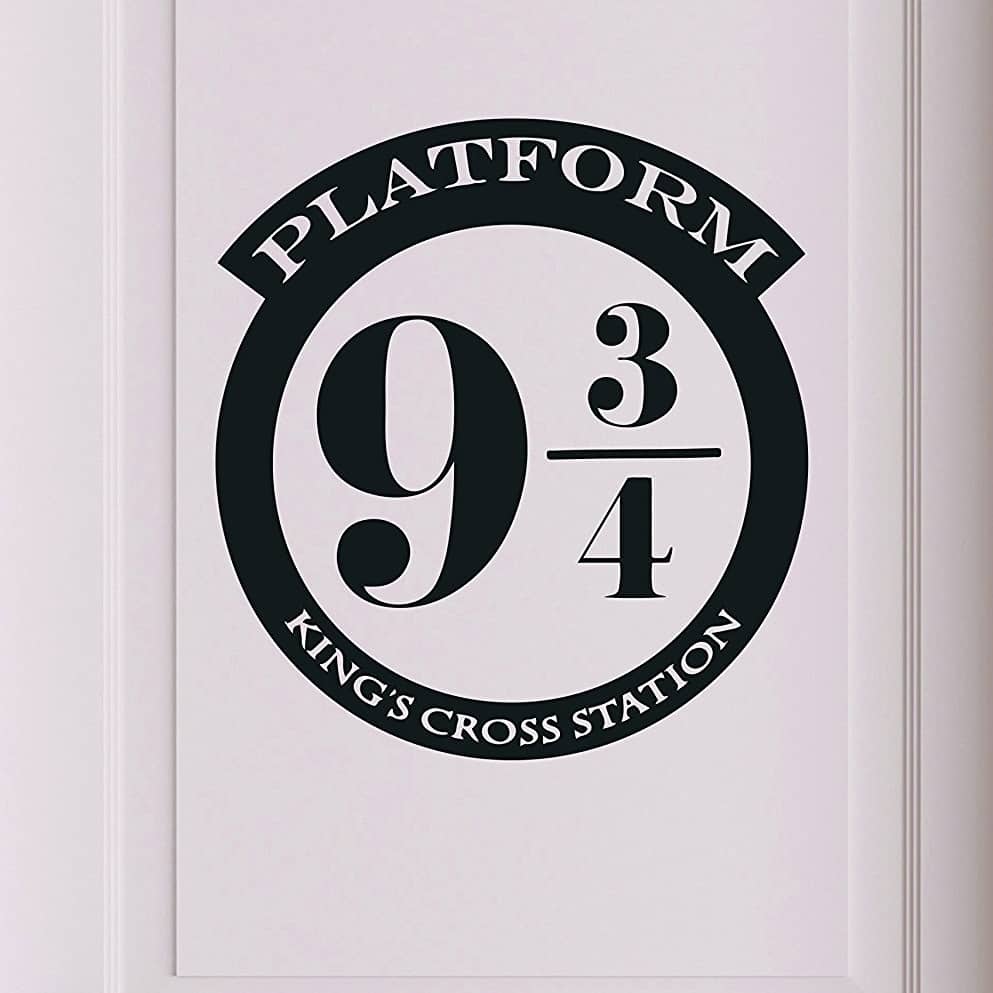 Harry Potter Platform Decal