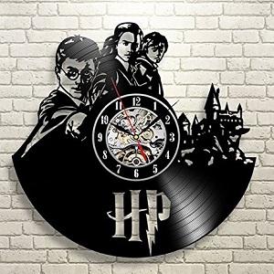 Harry Potter Record Wall Clock
