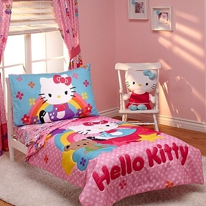 Hello Kitty Stars & Rainbows Bedding Set