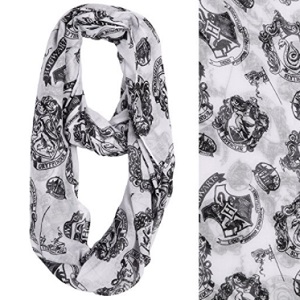 Hogwarts All Over Infinity Scarf