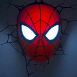 Spiderman Mask 3D Deco Light