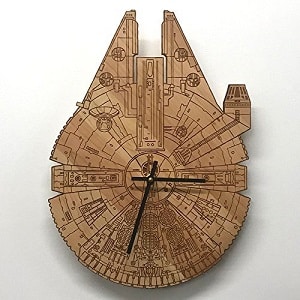 Star Wars Millennium Falcon Clock