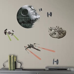 Star Wars Spaceships Wall Decals