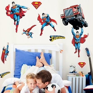 Superman Assorted Wall Decal
